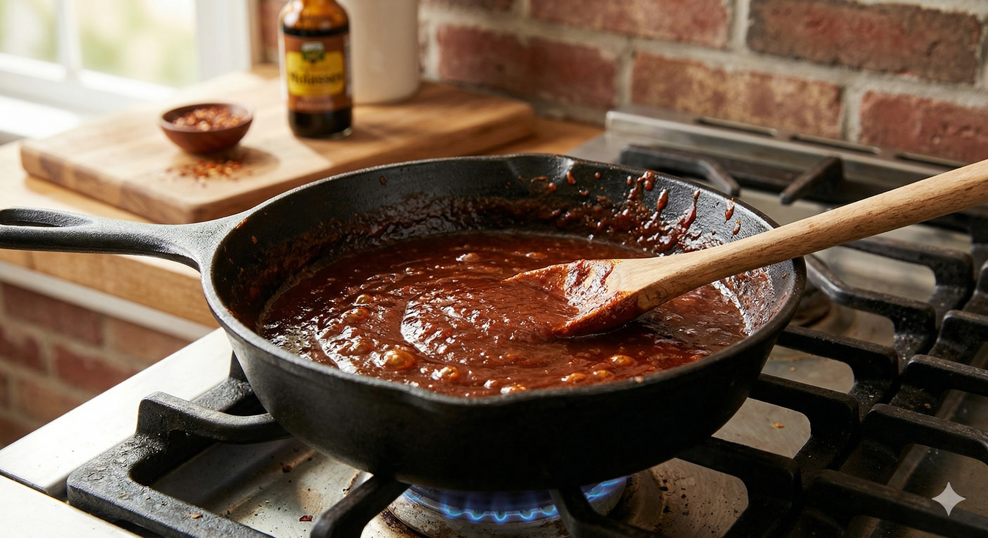 Ingredients and steps for homemade BBQ sauce