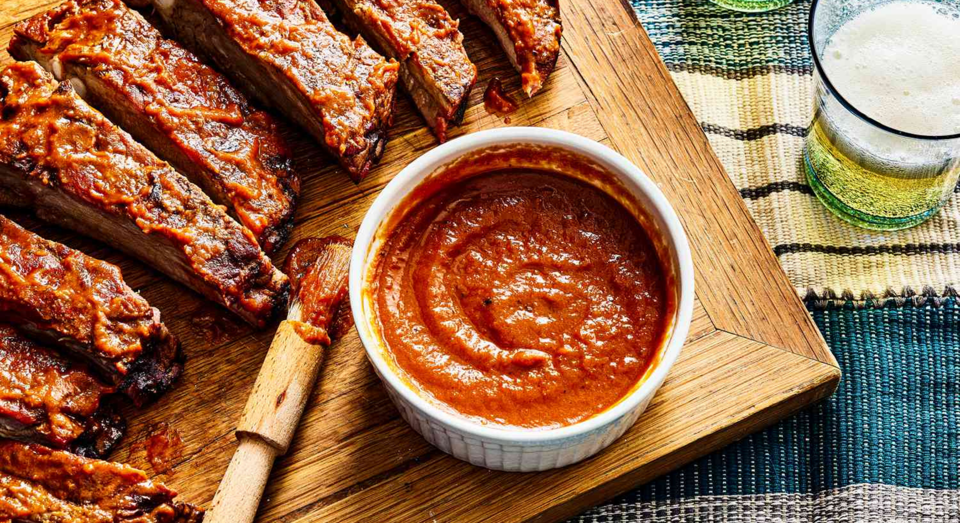 Southern BBQ sauce paired with smoked meats